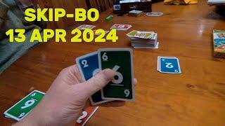 Scott & Kerry play Skip-Bo 13 Apr 2024