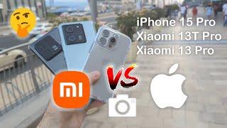 Not That Perfect - iPhone 15 Pro vs Xiaomi 13T Pro vs Xiaomi 13 Pro: Camera Battle!