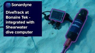 DiveTrack integration with Shearwater dive computer