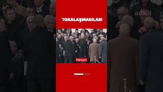 Müsavat Dervişoğlu ile Devlet Bahçeli cenaze töreninde tokalaşmadı!