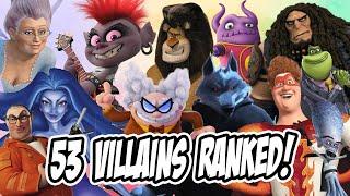 Jambareeqi Ranks Dreamworks Villains