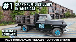 Best Craft Rum Distillery in America | Bayou Rum | Plus Rabideauxs and Inlaws Cajun Food!