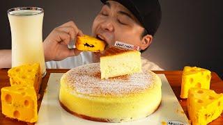 I'll eat cheesecake deliciously in today 's mukbang . Okay,