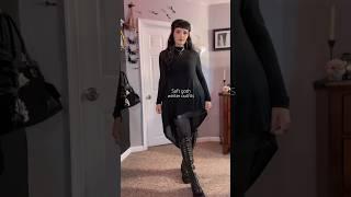 Soft goth winter outfits I’ve worn recently  #gothfashion #gothstyle #fyp #alternativefashion