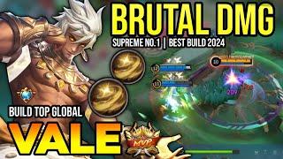 VALE BEST BUILD 2024 | BUILD TOP GLOBAL VALE GAMEPLAY | MOBILE LEGENDS 