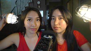 My Sister and I try an ASMR challenge...we failed