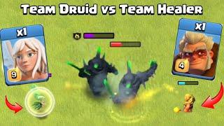 Who can Heal Better? Team Druid vs Team Healer