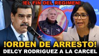 EMITEN ORDEN DE ARRESTO A DELCY RODRIGUEZ, DIOSDADO Y MADURO EN PANICO EL FIN DEL REGIMEN ESTA CERCA