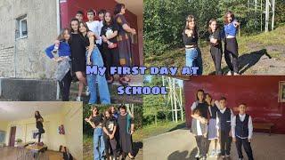 ჩემი პირველი დღე სკოლაში/My first day at school⏰️/2022