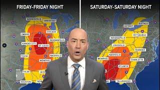 HIGH RISK For Severe Weather, Tornado Outbreak Fri-Sat