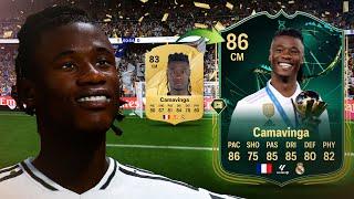 86 'No Pressure' Evolution Camavinga is worth the 100k price?!  FC 25 Player Review