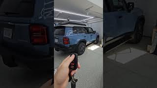 How To Remote Start Without Remote Start Button On Key Fob : 2024 Toyota Land Cruiser