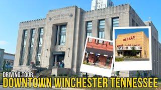 Downtown Winchester | Driving Vlog Tour of Winchester TN