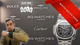 Patek Phillipe, Rolex, Tudor, Omega Black Friday Sale @bq.watches & Winter Watch Show Preview!