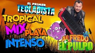 Popurri Cumbias de Alfredo El Pulpo  El Primer Tecladista ~ Tropical Playa Intenso