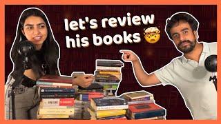 Vaani Reviews Vaibhav's Book Collection