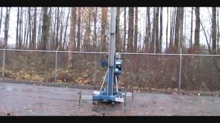 Sold! Genie AWP-24 Aerial Work Platform Man-lift Personnel Boom bidadoo.com