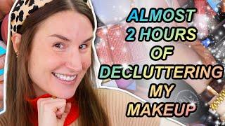 MY MOST MASSIVE MAKEUP DECLUTTER EVER...