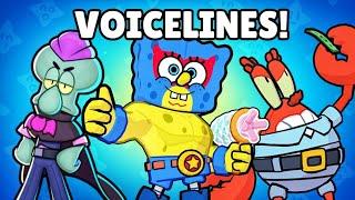 If Every SpongeBob Skin Had Voicelines in Brawl Stars!