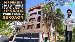 Fabulous 4bhk Builder Floor In Gurgaon | Dlf Phase | Prime Location | Park View