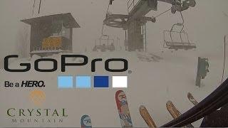 Skiing the Polar Vortex at Crystal Mt - GoPro Edit