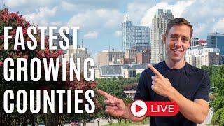 Fastest Growing Counties in the Triangle! Plus your Q+A!