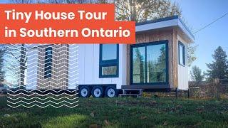 Tiny Home Tour - South Ontario Tiny Home on Wheels Built by Tiny Spaces