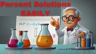  HOW TO CALCULATE PERCENT SOLUTIONS EASILY | Step-by-Step Tutorial