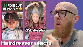 From DIY to Disaster: Hairdresser Reacts to Biggest Hair Fails!