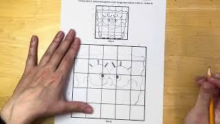 Using A Grid In Art - Enlarging An Image