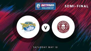 Highlights | Leeds Rhinos v Wigan Warriors | 2025 Betfred Women's Challenge Cup Semi-Final
