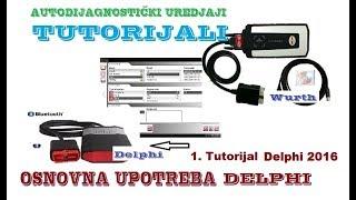 Univerzalna dijagnostika DELPHI Osnovna upotreba Tutorijal 1