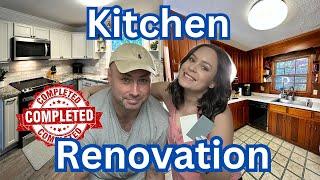 1970'S Kitchen Renovation is COMPLETE! | Kitchen Reveal | Before & After kitchen makeover