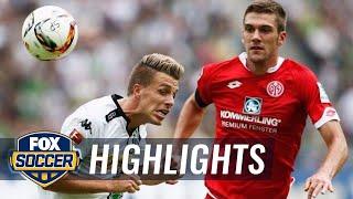 Herrmann brings Gladbach level 1-1 against Mainz - 2015–16 Bundesliga Highlights