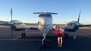 MY FIRST FLIGHT IN A KINGAIR - Maneuvers | Emergency Procedures