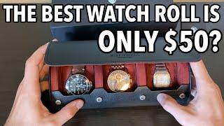 ROTHWELL WATCH ROLL REVIEW, THE PERFECT TRAVEL CASE!