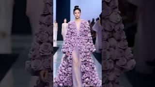 Elegance in Motion: 꽃의 드레스, 우아함이 피어나다  #FlowerDress #fashion #스타일앤뷰티 #design #beauty #aiart #style