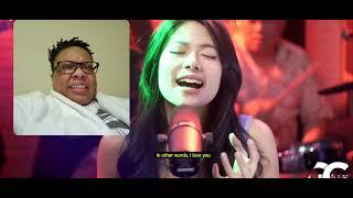 Reaction to Gigi De Lana & GG Vibes " Fly Me To The Moon" by Frank Sinatra