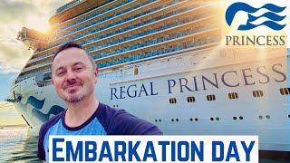 Regal Princess British Isles Cruise Embarkation Day