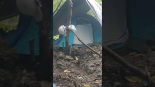 How to Build Tent   in the Mountain #Quechua Tent Brand #Durable Tent #Tangkong Baka #Philippines