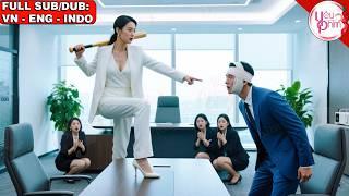 Mafia-Style Woman Finds Out Husband Cheated, Storms CEO’s Office to Wreak Havoc in Revenge