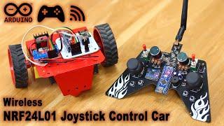 Arduino NRF24L01 Wireless Joystick Robot Car