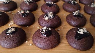 BROWNİ TADINDA ISLAK KURABİYE TARİFİ/KOLAY KURABİYE TARİFİ/BROWNİ KURABİYE/COOKİES RECİPE/Brownie