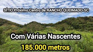 18 HECTARES RANCHO QUEIMADO-SC SÍTIO próximo da cidade com várias nascentes.