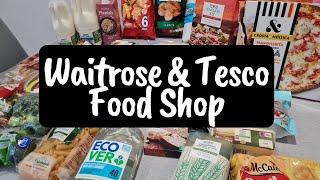 Tesco & Waitrose Weekly Food Shop | Family of 3 | Home By RC