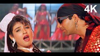 Tu Cheez Badi Hai Mast Mast | Mohra SUPERHIT SONG IN 4K | Raveena Tandon & Akshay Kumar | Paresh