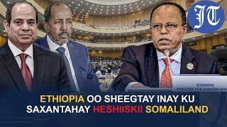 Warka:-Wasiirka Arimaha Dibada Ethiopia oo iska Fogeeyay eedaha Soomaliya || Dad lagu layay Gobolka.