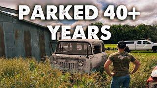 PARKED 40 YEARS Jeep Forward Control | Will it RUN and DRIVE?