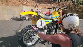 SUZUKI RM465 1982 BIG BORE AIR COOLED ROCKET SHIP!