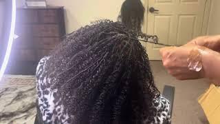 Boho braids with all human hair NO SYNTHETIC hair added (kid friendly style)